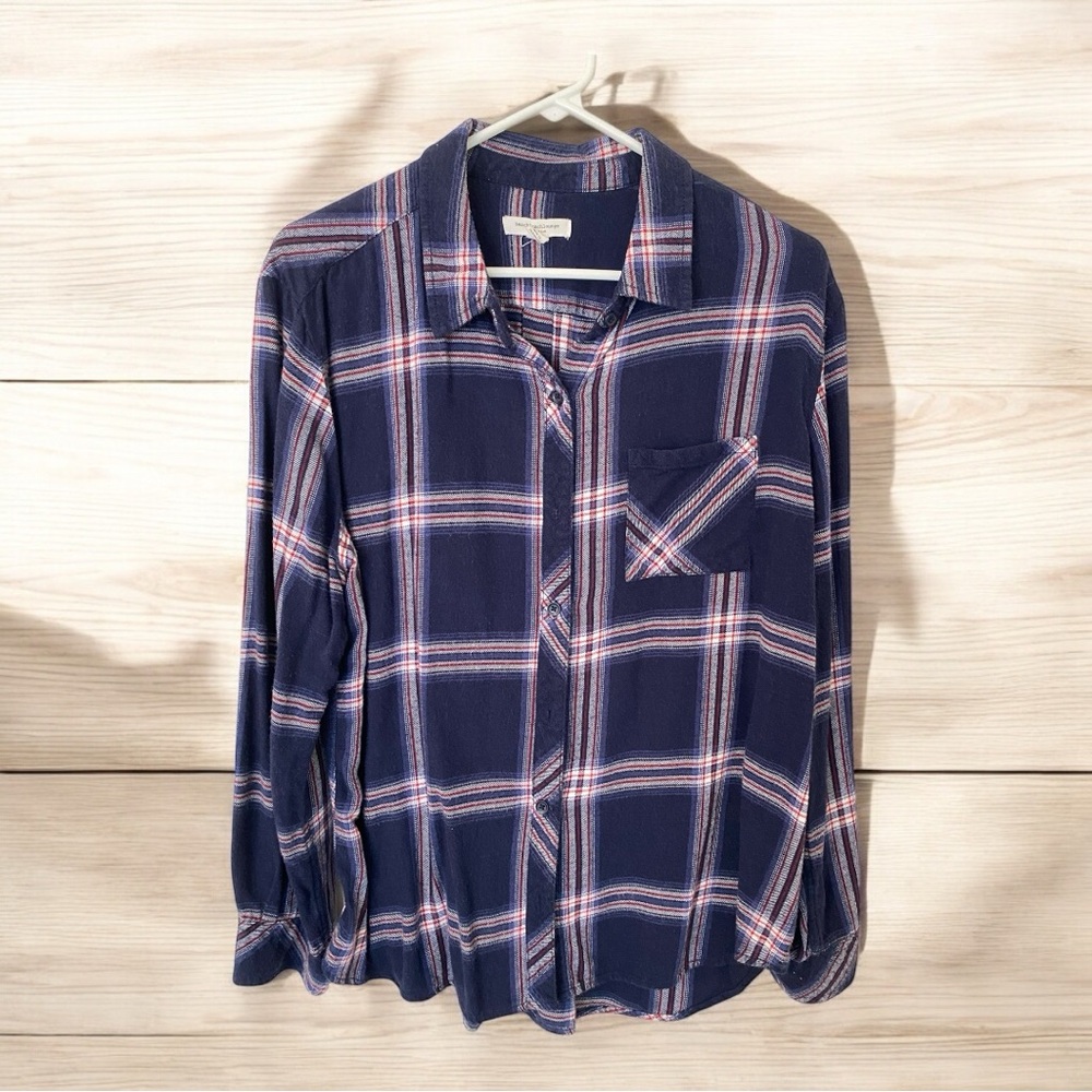 Beach Lunch Lounge Size L Flannel Shirt